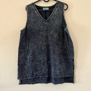 Boutique Zenana Acid Wash Tank